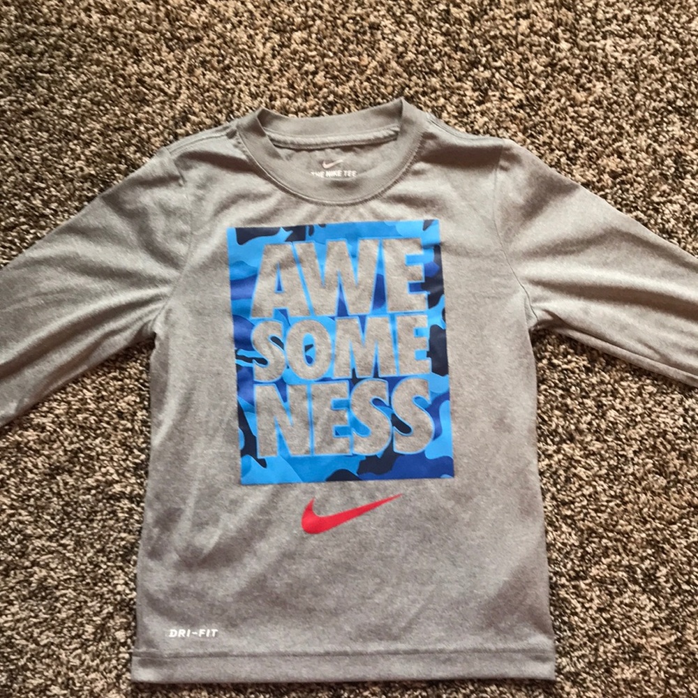 Nike Dri-Fit long sleeve boys shirt